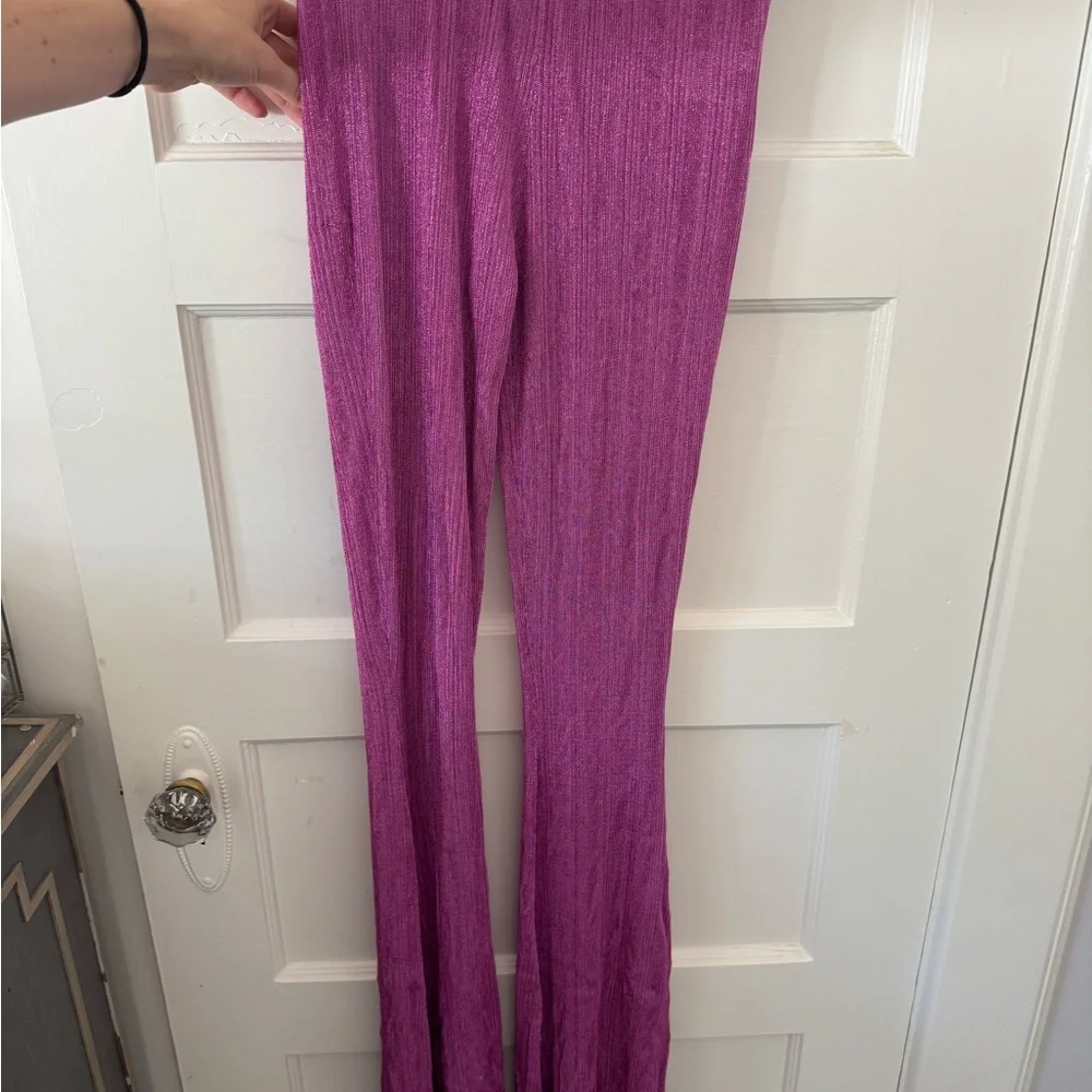 SER.O.YA Long Sleeve Purple Dress - Picture 4 of 4